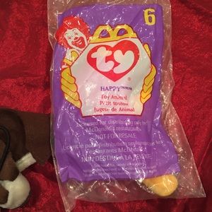 RARE TEENIE BEANIE HAPPY